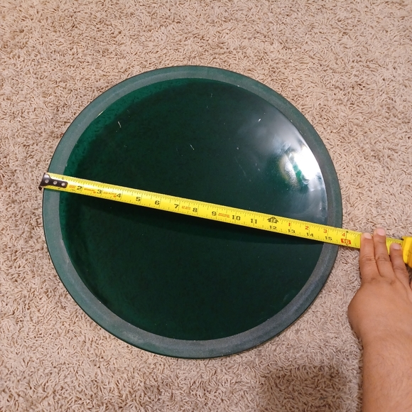 Railroad light glass, emerald green OBO - Picture 2 of 10